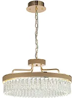 Люстра подвесная ЛЕД Висцонт (Visconte) 4304-6P Favourite прозрачная на 1 лампу, основание золотое в стиле классический Люстра подвесная ЛЕД Висцонт (Visconte) 4304-6P Favourite прозрачная на 1 лампу, основание золотое в стиле классический